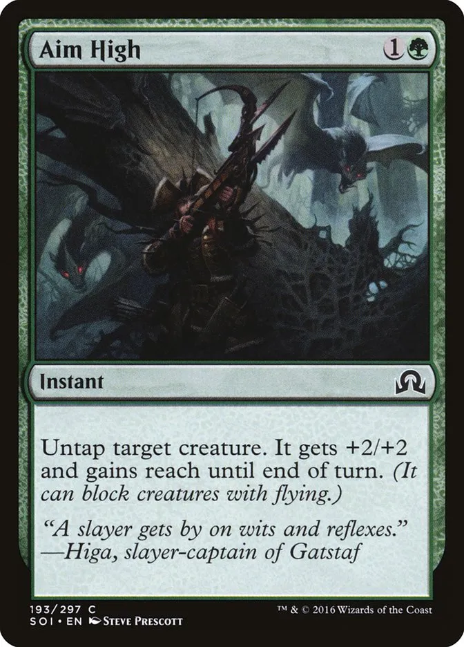 2016 Shadows over Innistrad Aim High common #193 common card image