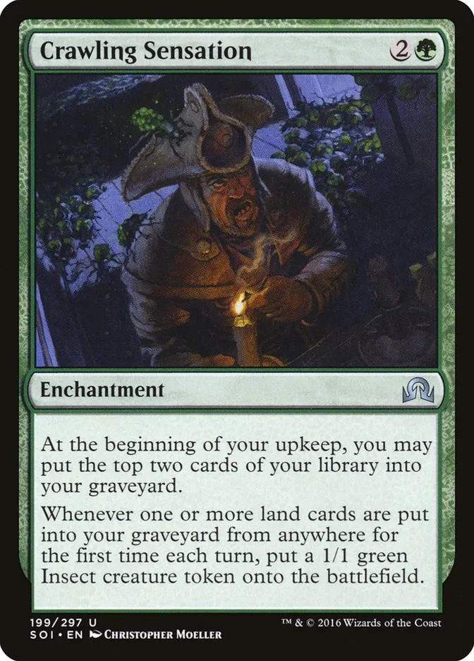 2016 Shadows over Innistrad Crawling Sensation #199 uncommon card image