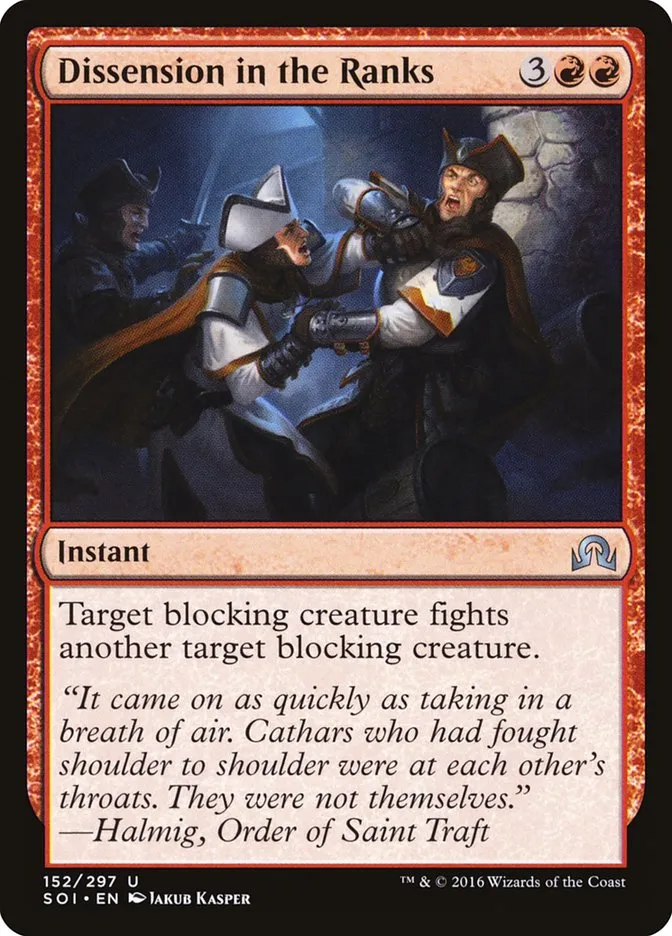 2016 Shadows over Innistrad Dissension in the Ranks uncommon #152 uncommon card image