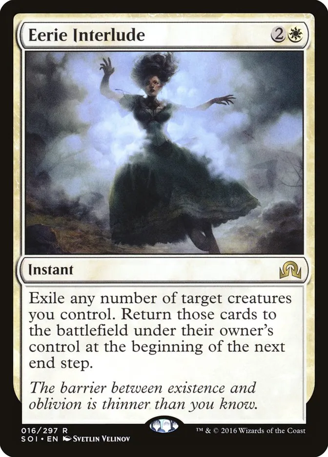 2016 Shadows over Innistrad Eerie Interlude rare #16 rare card image