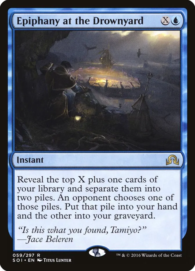 2016 Shadows over Innistrad Epiphany at the Drownyard rare #59 rare card image