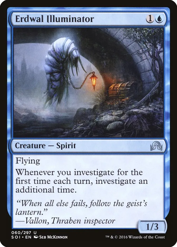 2016 Shadows over Innistrad Erdwal Illuminator uncommon #60 uncommon card image