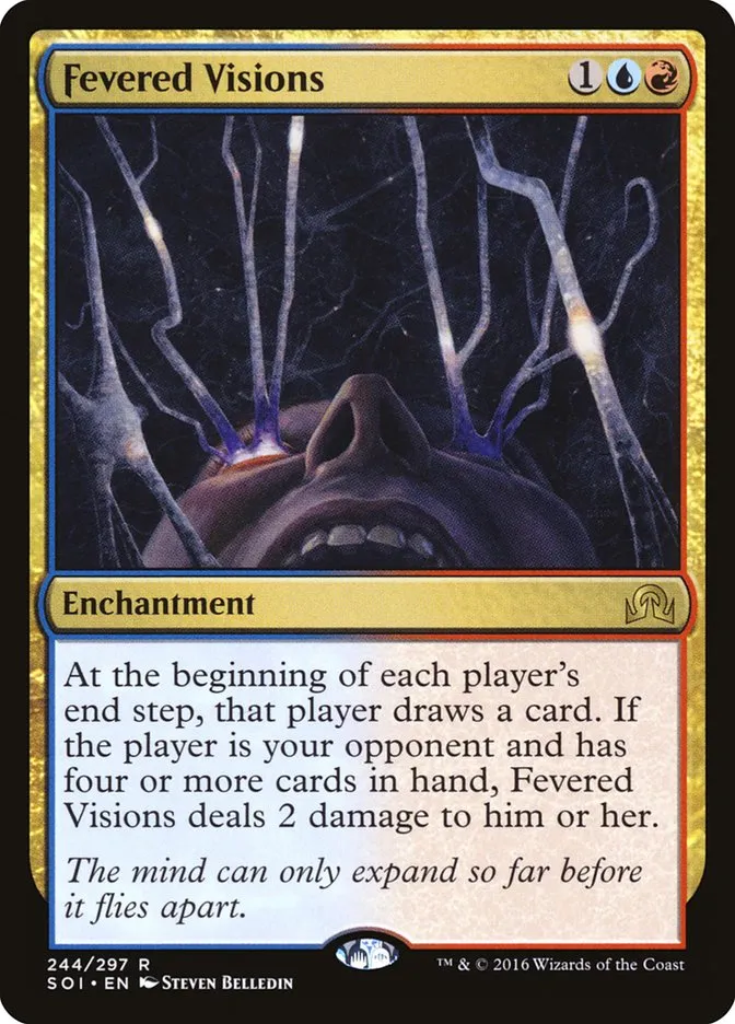 2016 Shadows over Innistrad Fevered Visions rare #244 rare card image