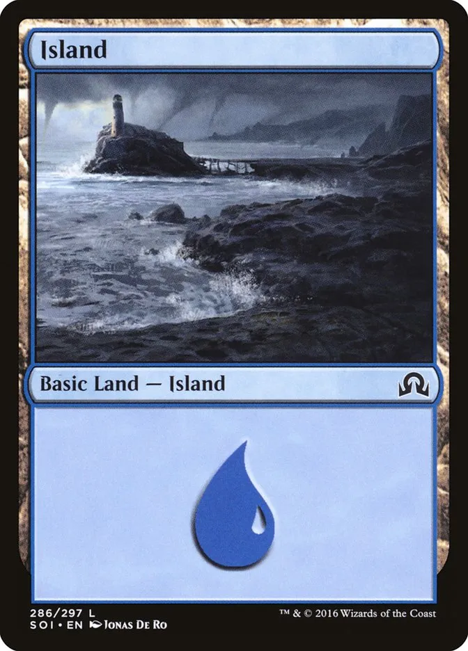 2016 Shadows over Innistrad Island common #286 common card image