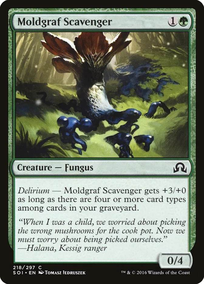 2016 Shadows over Innistrad Moldgraf Scavenger #218 common card image