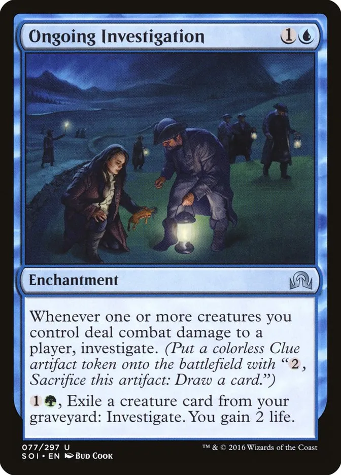 2016 Shadows over Innistrad Ongoing Investigation uncommon #77 uncommon card image