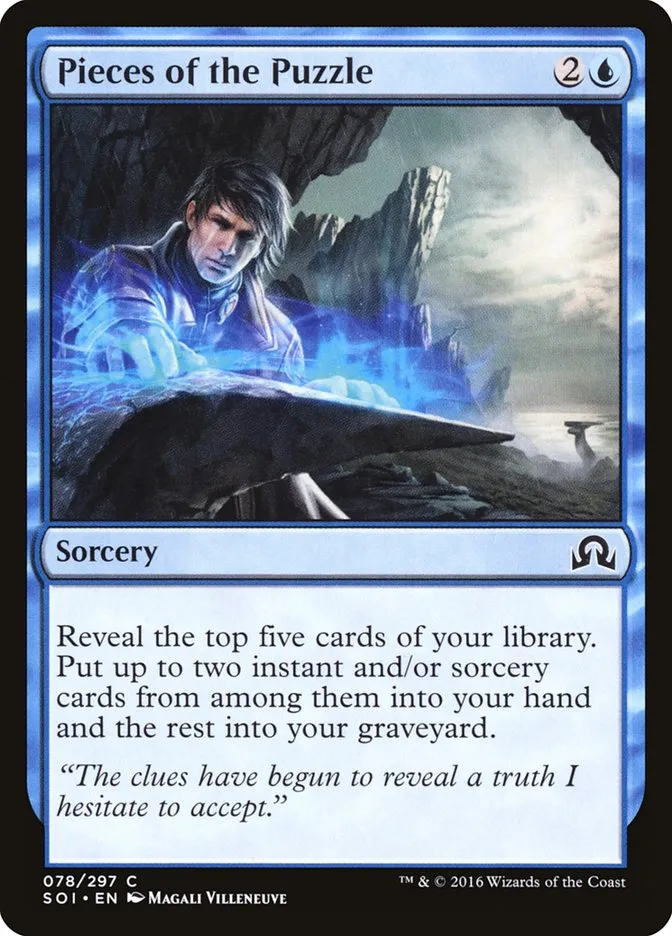 2016 Shadows over Innistrad Pieces of the Puzzle common #78 common card image