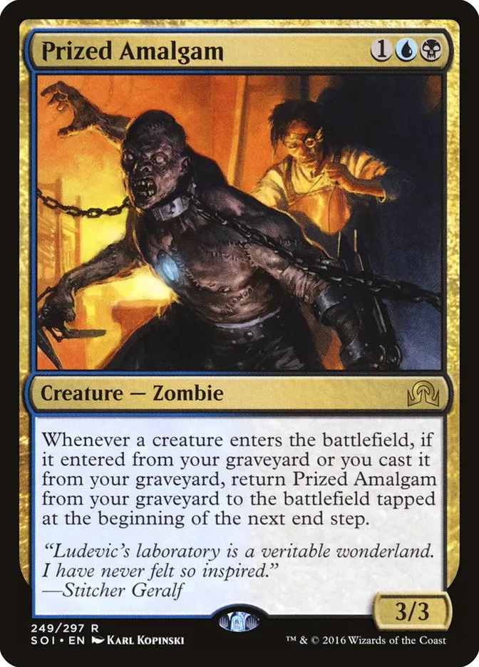 2016 Shadows over Innistrad Prized Amalgam rare #249 rare card image