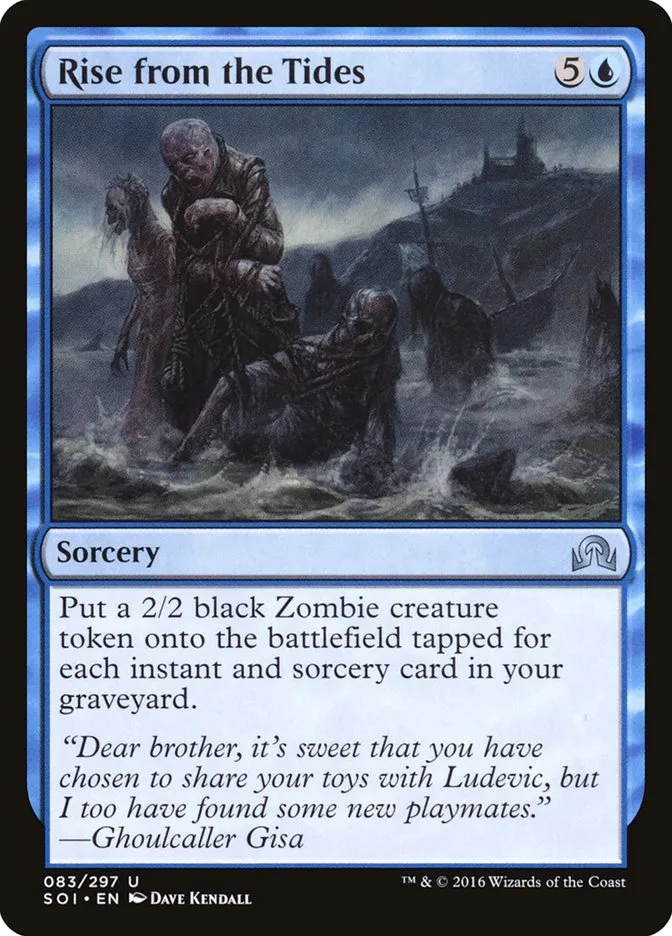 2016 Shadows over Innistrad Rise from the Tides uncommon #83 uncommon card image