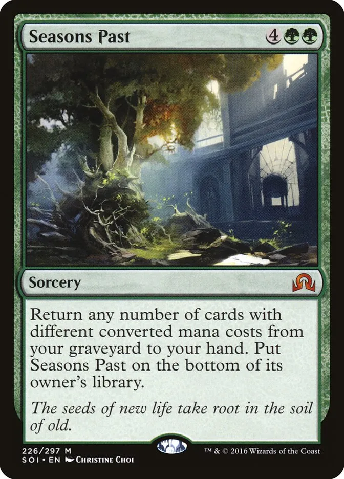 2016 Shadows over Innistrad Seasons Past #226 mythic card image