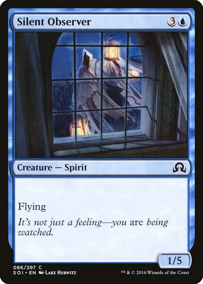 2016 Shadows over Innistrad Silent Observer common #86 common card image