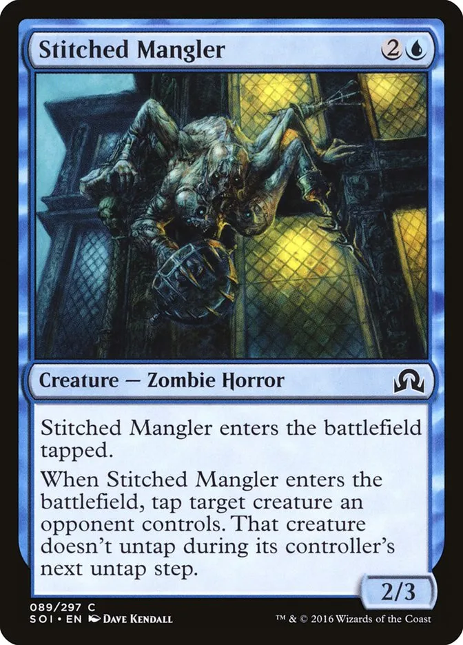 2016 Shadows over Innistrad Stitched Mangler common #89 common card image