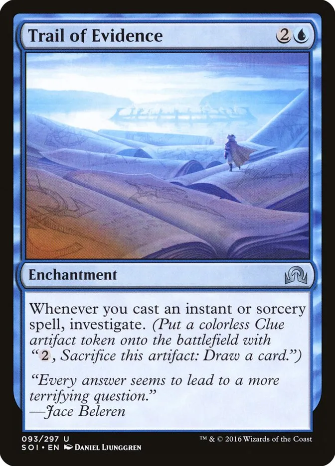 2016 Shadows over Innistrad Trail of Evidence uncommon #93 uncommon card image