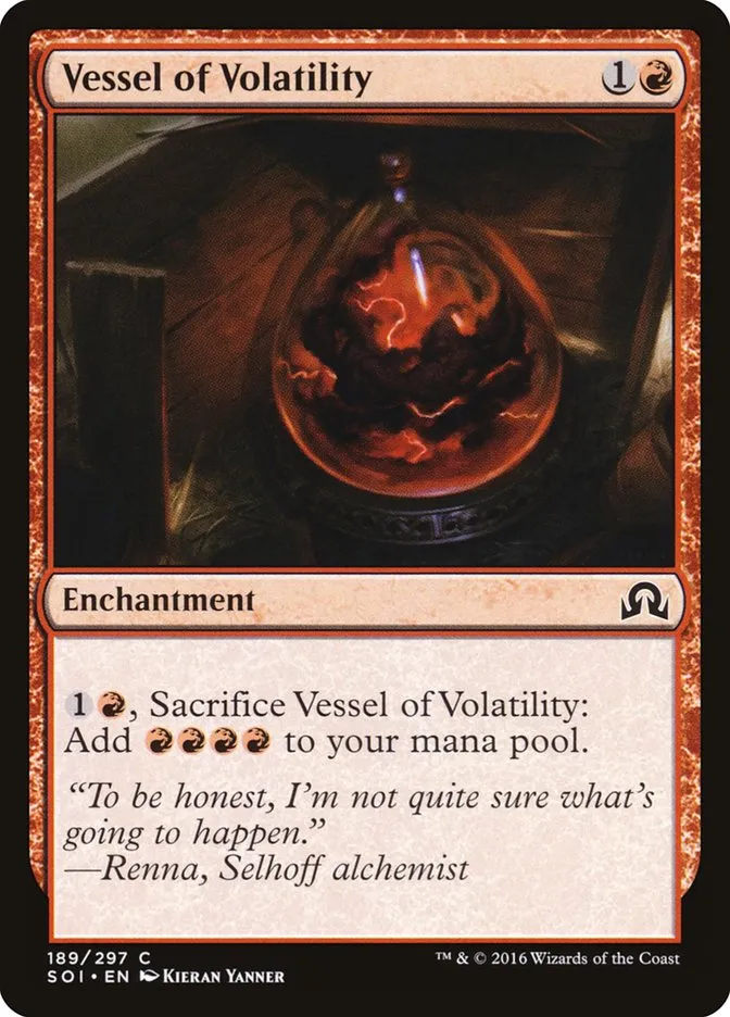 2016 Shadows over Innistrad Vessel of Volatility #189 common card image