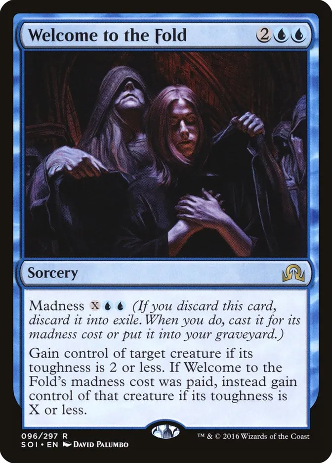 2016 Shadows over Innistrad Welcome to the Fold rare #96 rare card image