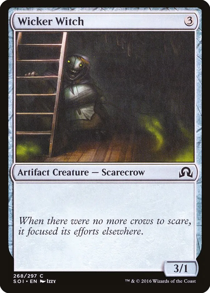 2016 Shadows over Innistrad Wicker Witch common #268 common card image