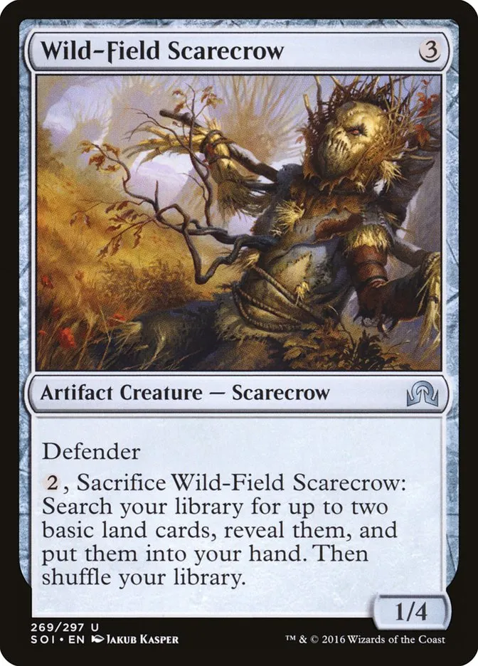 2016 Shadows over Innistrad Wild-Field Scarecrow uncommon #269 uncommon card image