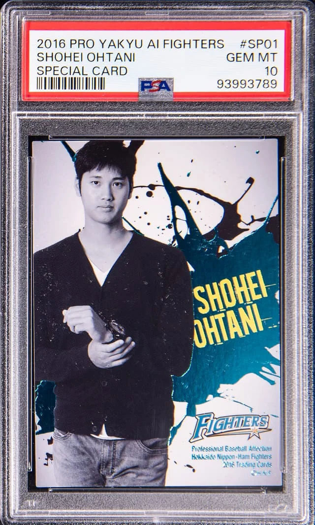 2016 Other Pro Yakyu Ai Fighters Special Card Shohei Ohtani #SP01 card image