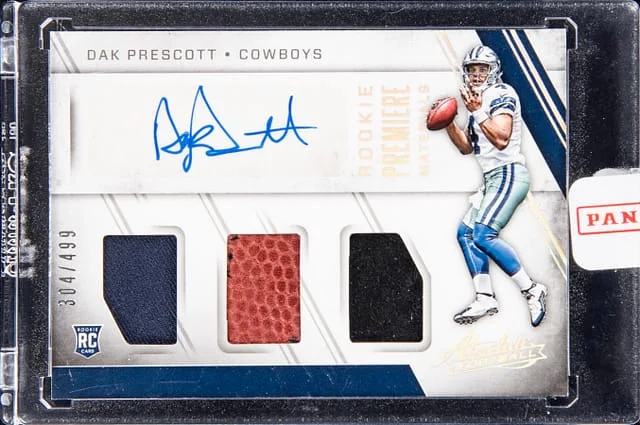 2016 Panini Absolute Dak Prescott Premiere Materials #229 card image