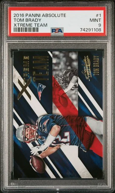 2016 Panini Absolute Tom Brady Xtreme Team #1 card image
