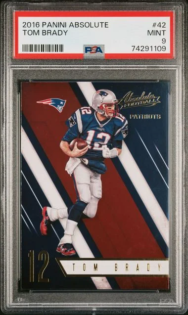 2016 Panini Absolute Tom Brady #42 card image