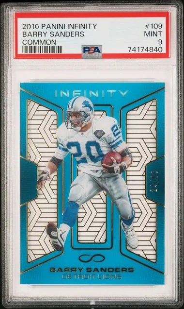 2016 Panini Barry Sanders Infinity Common #109 card image