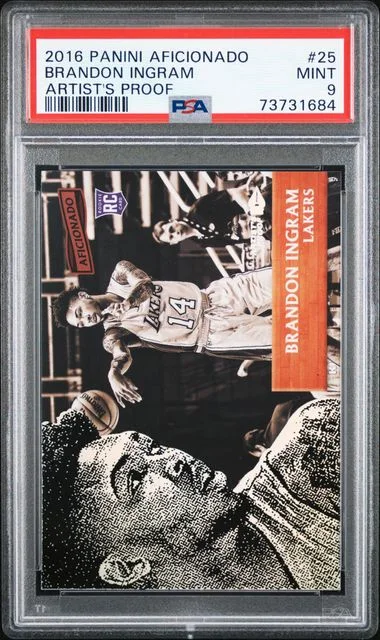 2016 Panini Brandon Ingram Aficionado Artist'S Proof #25 card image