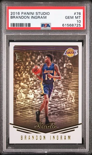 2016 Panini Brandon Ingram Studio #76 card image