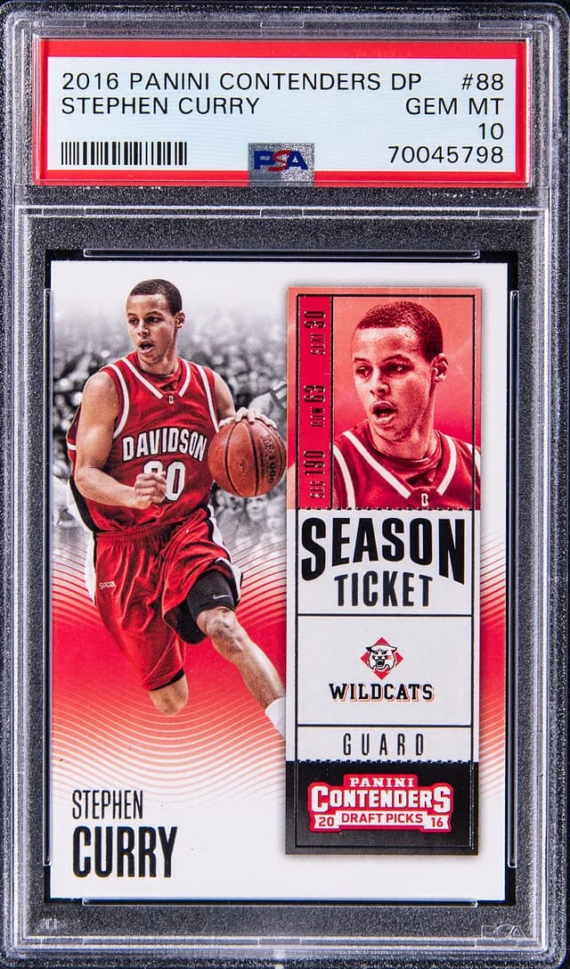 2016 Panini Contenders Draft Picks Stephen Curry #88 card image