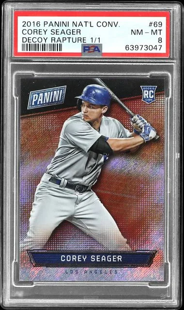 2016 Panini Corey Seager National Convention Decoy Rapture #69 card image