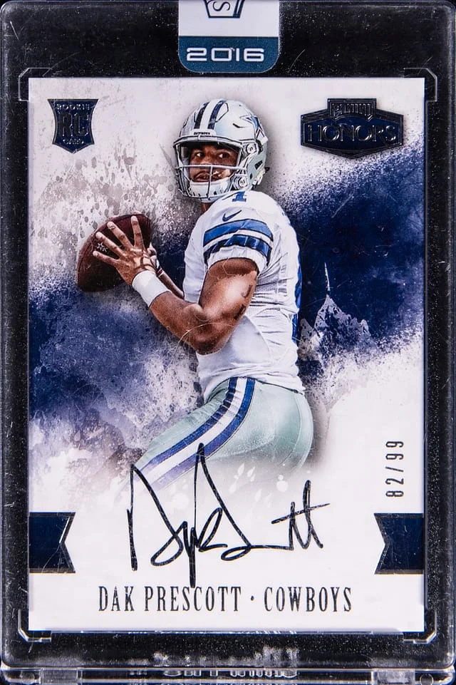 2016 Panini Dak Prescott Honors #78 card image