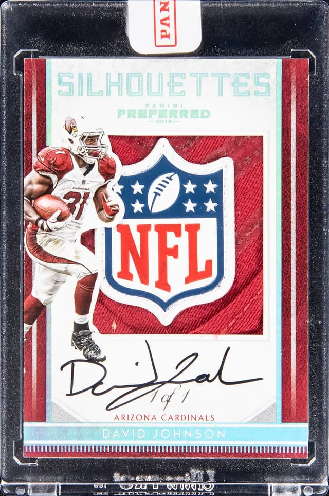 2016 Panini David Johnson Preffered #24 card image