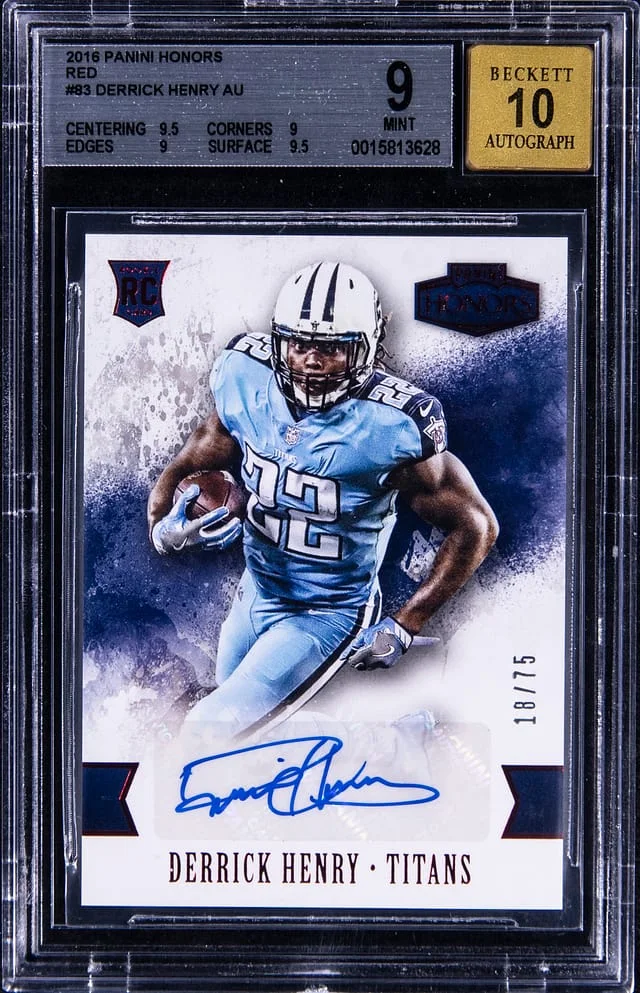 2016 Panini Derrick Herny Honors Red #83 card image