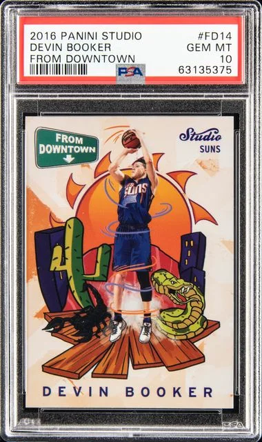 2016 Panini Devin Booker Studio From Downtown #Fd14 card image