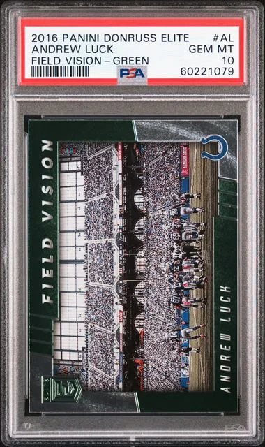 2016 Panini Donruss Andrew Luck Elite Field Vision #FVAL card image