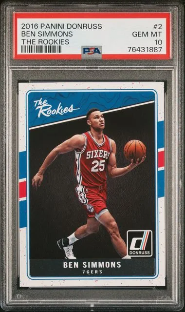 2016 Panini Donruss Ben Simmons The Rookies #2 card image