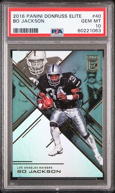 2016 Panini Donruss Bo Jackson Elite #40 card image