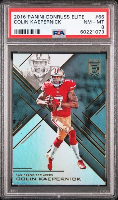 2016 Panini Donruss Colin Kaepernick Elite #66 card image