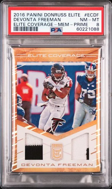 2016 Panini Donruss Devonta Freeman Elite Elite Coverage #ECDF card image