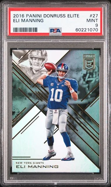2016 Panini Donruss Eli Manning Elite #27 card image