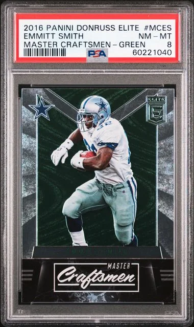 2016 Panini Donruss Emmitt Smith Elite Master Craftsmen #MCES card image