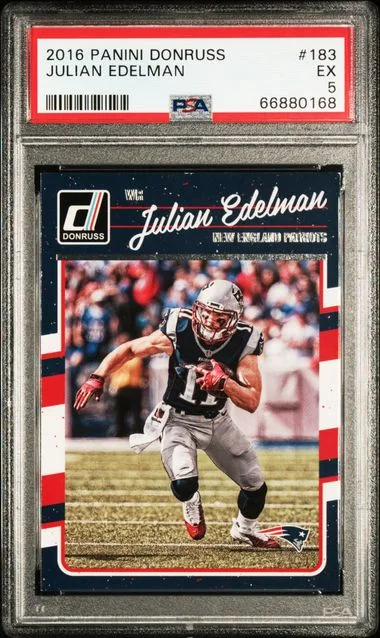 2016 Panini Donruss Julian Edelman #183 card image