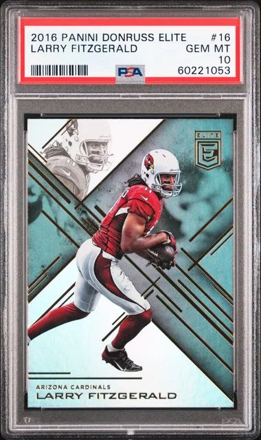 2016 Panini Donruss Larry Fitzgerald Elite #16 card image