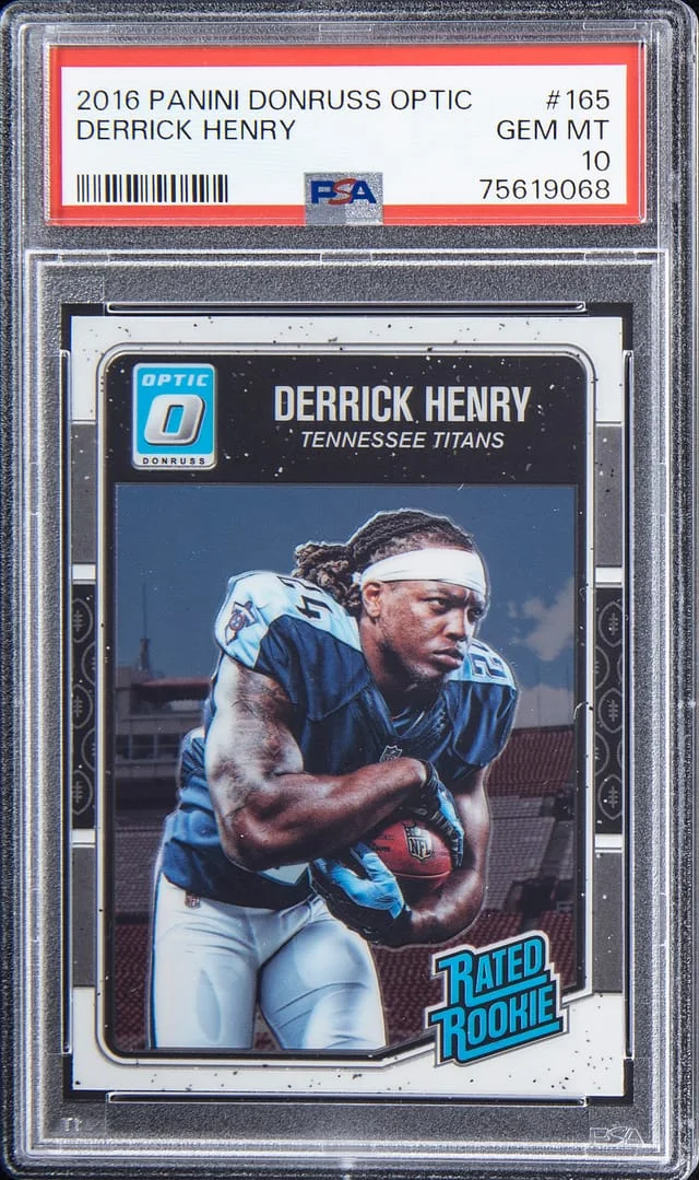 2016 Panini Donruss Optic Derrick Henry #165 card image