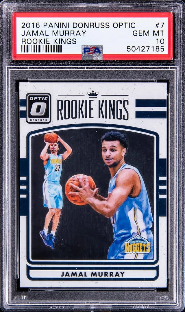 2016 Panini Donruss Optic Jamal Murray Kings #7 card image