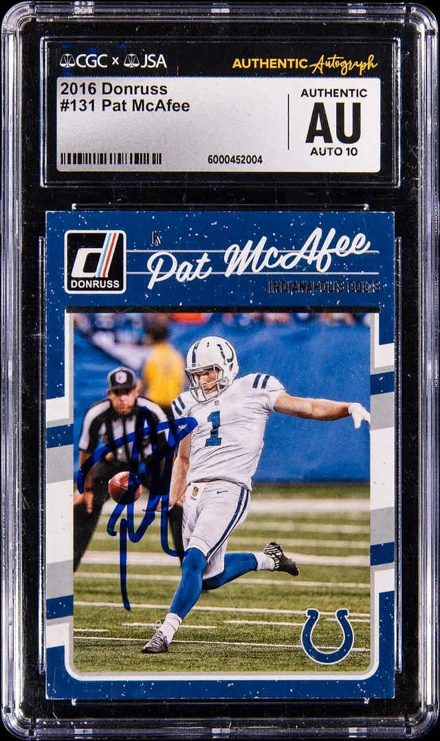 2016 Panini Donruss Pat McAfee #131 card image