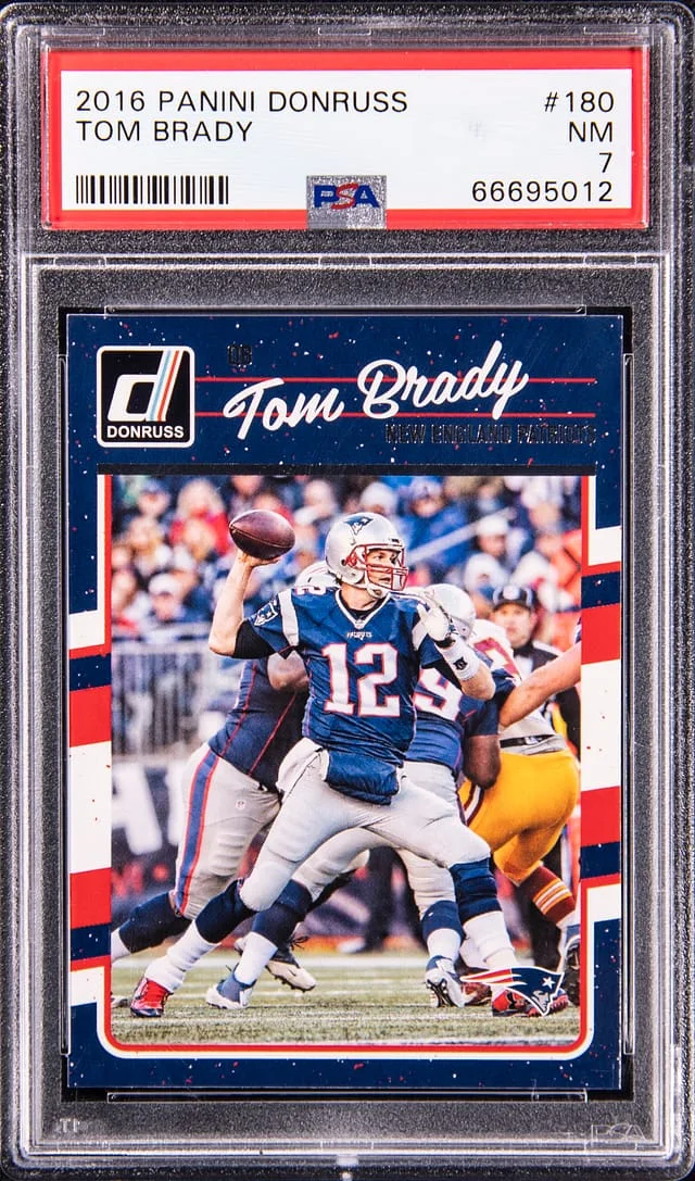 2016 Panini Donruss Tom Brady #180 card image