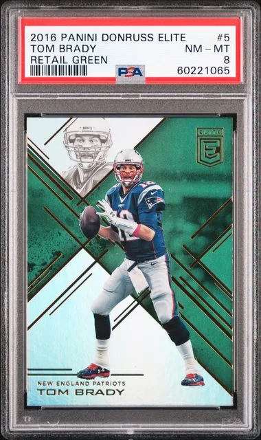2016 Panini Donruss Tom Brady Elite #5 card image