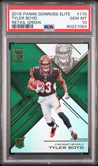 2016 Panini Donruss Tyler Boyd Elite #175 card image