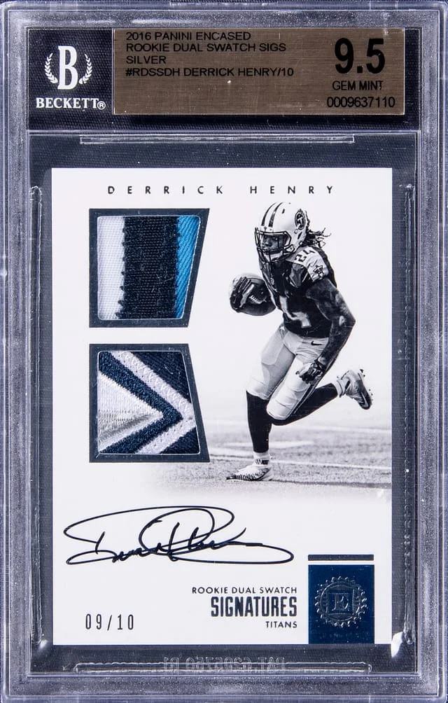 2016 Panini Encased Football Derrick Henry #RDSS-DH card image